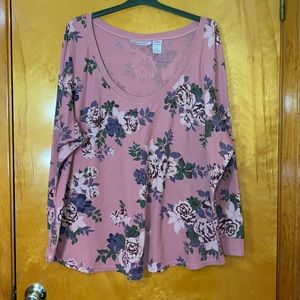 EUC Roaman’s Waffle Knit Long Sleeve Shirt 3X